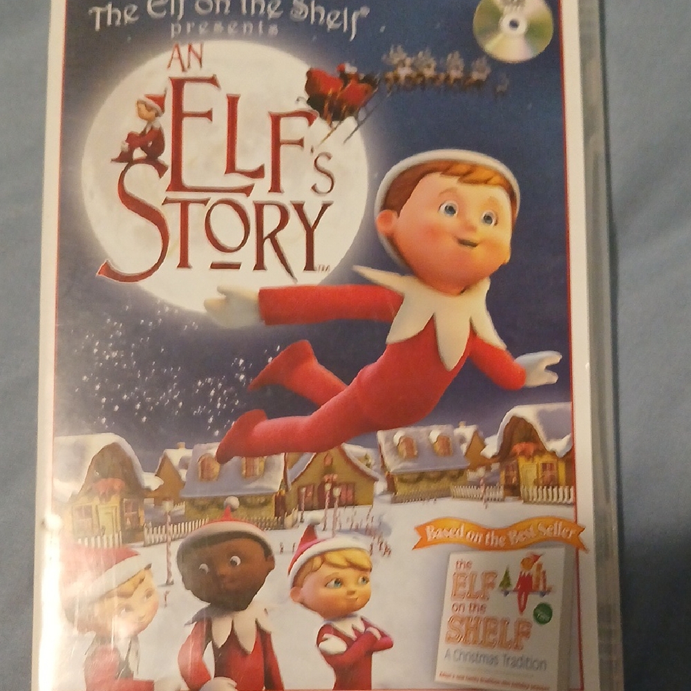 An Elf's Story DVD - Festive Red and White